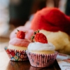 Picture of Strawberry Cupcakes Needle Felting Kit