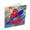 Picture of Spiderman 18x18cm Crystal Art Card