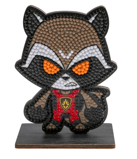 Picture of Rocket Raccoon - Crystal Art Buddy Kit (MARVEL)