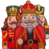 Picture of Set of 4 Traditional Nutcrackers - Crystal Art XL Buddies