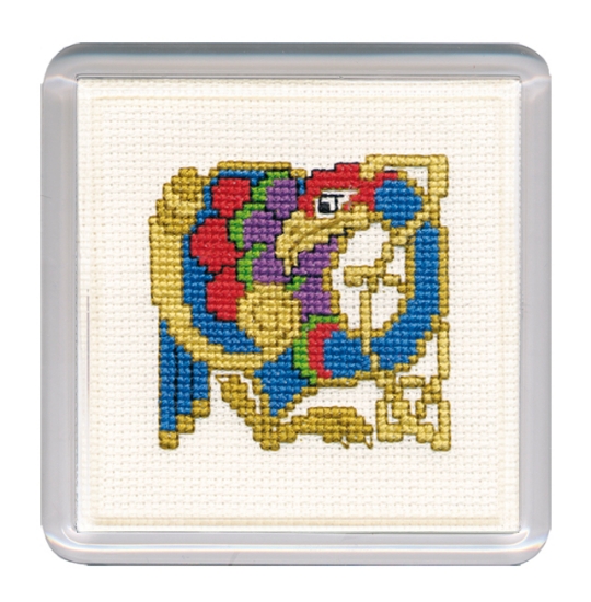 Picture of Celtic Bird Coaster Cross Stitch Kit