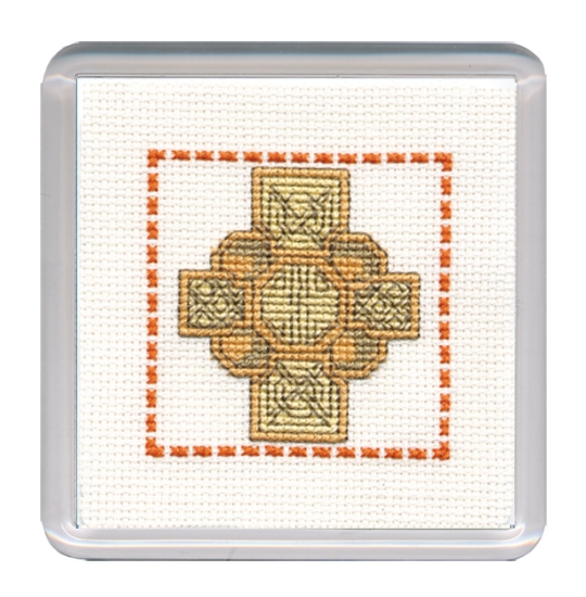 Picture of Celtic Cross Coaster Cross Stitch Kit