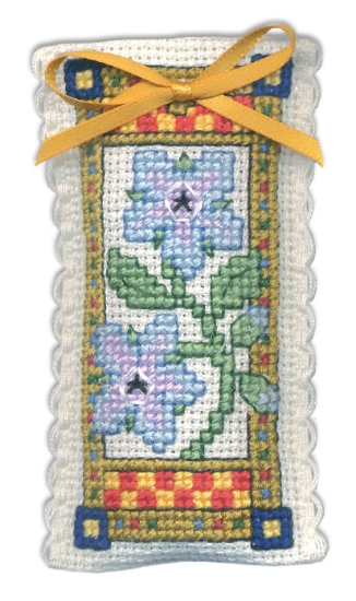 Picture of Medieval Garden Lavender Sachet Cross Stitch Kit