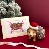 Picture of Sledgehogs - Christmas Card Cross Stitch Kit by Bothy Threads