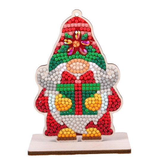 Picture of Gnome - Crystal Art Buddy & Christmas Tree Decoration