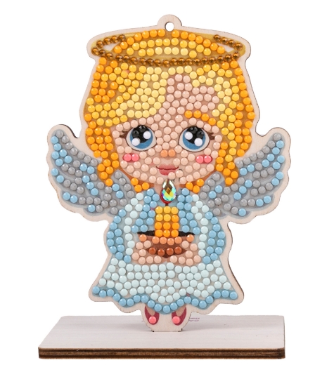 Picture of Christmas Angel - Crystal Art Buddy & Christmas Tree Decoration