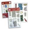 Picture of Crystal Art A6 Stamp Set - Cracking Christmas