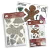 Picture of Crystal Art A6 Stamp Set - DIY Gingerbread Friends