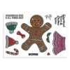 Picture of Crystal Art A6 Stamp Set - DIY Gingerbread Friends