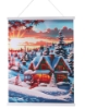 Picture of Winter Sunset - Crystal Art 40x50cm Scroll Kit