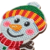 Picture of Snowman - Crystal Art Buddy Kit
