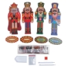 Picture of Set of 4 Traditional Nutcrackers - Crystal Art XL Buddies