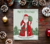 Picture of Ol' St Nick Father Christmas - Cross Stitch Kit By Bothy Threads