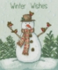 Picture of Ol' Jack Frost Snowman - Cross Stitch Kit By Bothy Threads