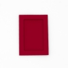 Picture of Rectangular Aperture A6 Cards - Red (Pack Of 5)