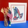 Picture of Liberty - (Sally King Shoes) Cross Stitch Kit by Bothy Threads