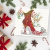 Picture of Yuletide - (Sally King Shoes) Cross Stitch Kit by Bothy Threads