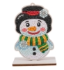 Picture of Snowman - Crystal Art Buddy & Christmas Tree Decoration