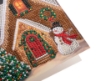 Picture of Festive Cottage - 18x18cm Crystal Art Card