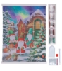 Picture of Three Merry Gnomes Christmas - Crystal Art 40x50cm Scroll Kit