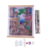 Picture of Holiday Town - Crystal Art 35x45cm Scroll Kit